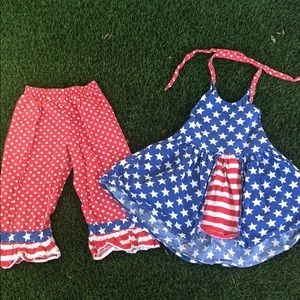 4th of July! Jelly the Pug Patriotic outfit!